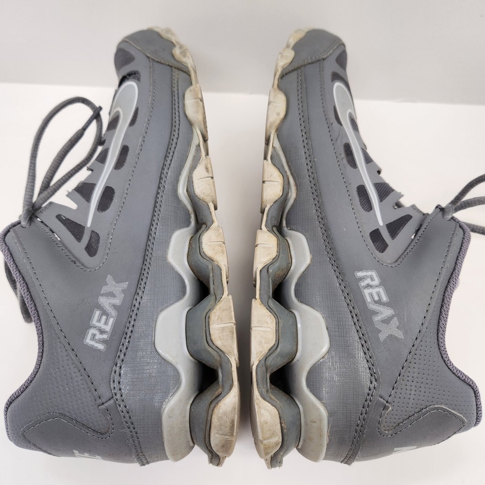 Nike Reax Size 10 Mens TR Gray Gym Trainers Workout Tennis Shoe Sneakers Flawed - Picture 11 of 15